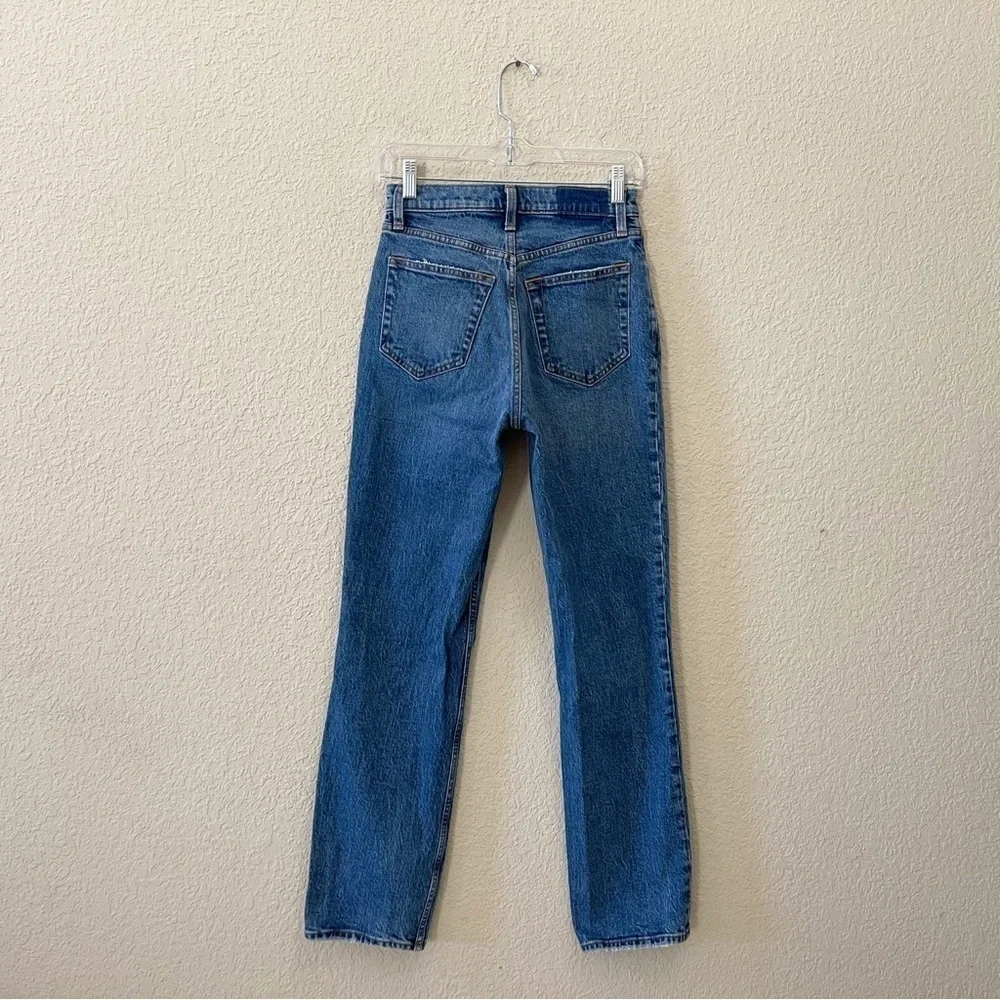 Abercrombie & Fitch Jeans The 90’s Straight Ultra High Rise Festival Y2K Blue 25